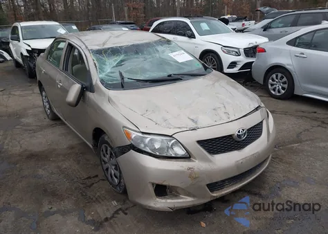 2010 Toyota Corolla Le from USA, damaged, VIN 2T1BU4EE7AC358325